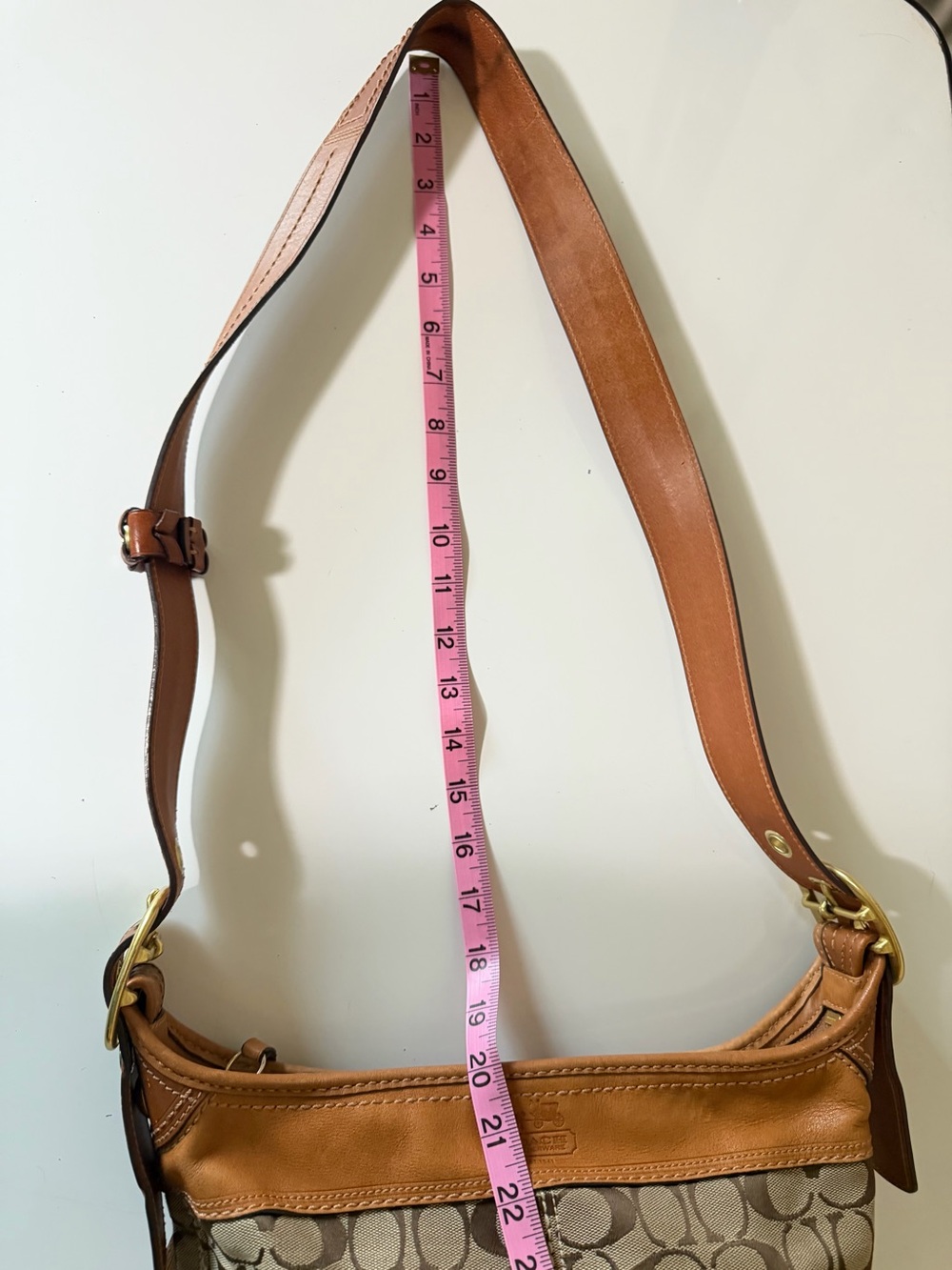 Y2K Coach Bleecker Signature Duffle Bag - Picture 9 of 14